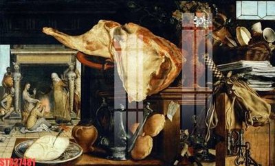 File in trần Tranh sơn dầu phương tây tổng hợp STS27481 (bản gốc) phong cảnh