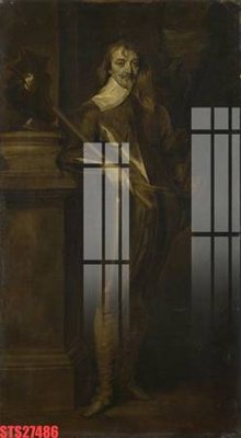 File tranh Tranh sơn dầu phương tây tổng hợp STS27486 (ảnh gốc) in trần nhà