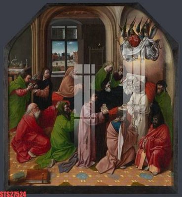 File tranh Tranh sơn dầu phương tây tổng hợp STS27524 (gốc) chủ đề tĩnh vật