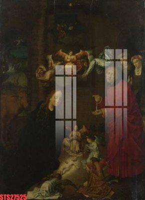 File in trần Tranh sơn dầu phương tây tổng hợp STS27525 (bản gốc) 5D