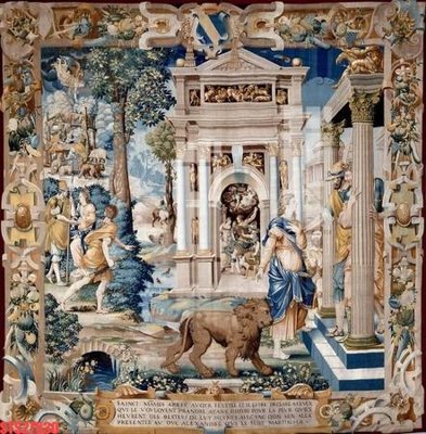 File ảnh Tranh sơn dầu phương tây tổng hợp STS27530 (gốc) in decal dán tường