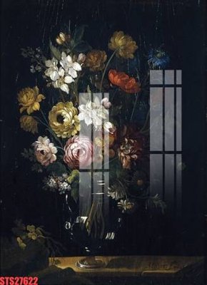 File gốc Tranh sơn dầu phương tây tổng hợp STS27622 (thiết kế) độc quyền