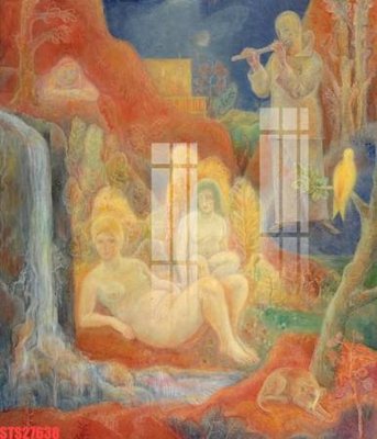 File tranh Tranh sơn dầu phương tây tổng hợp STS27638 (ảnh gốc) in trần 3D