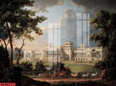 File gốc Tranh sơn dầu phương tây tổng hợp STS27644 (cho in UV) siêu nét