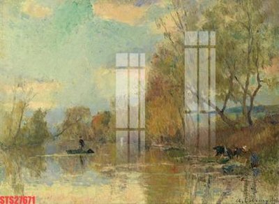 File gốc Tranh sơn dầu phương tây tổng hợp STS27671 cho in ấn và thiết kế