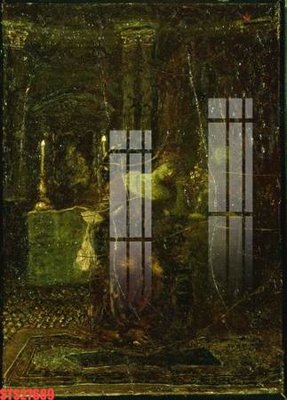 File PSD Tranh sơn dầu phương tây tổng hợp STS27689 (chất lượng in ấn)