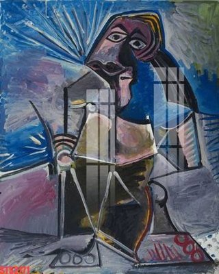 File ảnh Tranh sơn dầu phương tây tổng hợp STS2771 (gốc) in backdrop sự kiện