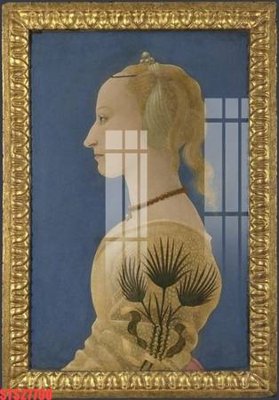 File gốc Tranh sơn dầu phương tây tổng hợp STS27790 (in lụa) tranh mã đáo