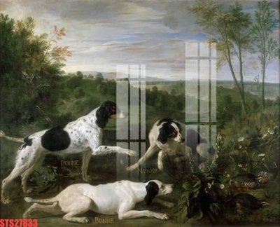 File tranh Tranh sơn dầu phương tây tổng hợp STS27833 (bản gốc) in lụa dán tường