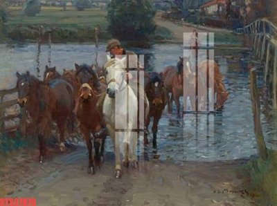 File tranh gốc Tranh sơn dầu phương tây tổng hợp STS27870 (bản quyền) độc đáo