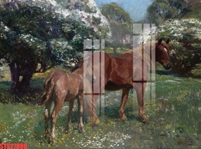 Download file gốc Tranh sơn dầu phương tây tổng hợp STS27880 (in mica) logo