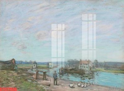 Ảnh gốc Tranh sơn dầu phương tây tổng hợp STS27996 (độ nét cao) in mica