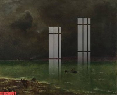 Tải file Tranh sơn dầu phương tây tổng hợp STS28007 (gốc) chủ đề phong thủy