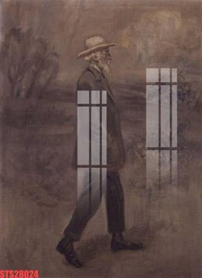 File in trần Tranh sơn dầu phương tây tổng hợp STS28024 (bản gốc) mây trời