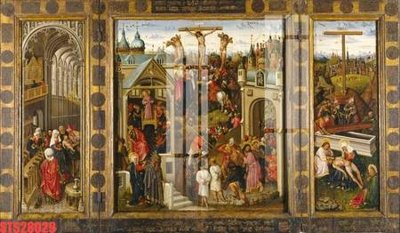 File gốc Tranh sơn dầu phương tây tổng hợp STS28029 (in tráng gương) ốp tường