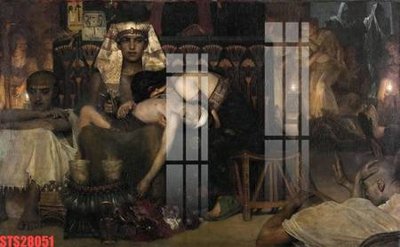 File gốc Tranh sơn dầu phương tây tổng hợp STS28051 (in 3D) cho trang trí