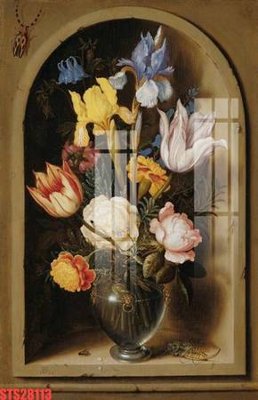 File tranh Tranh sơn dầu phương tây tổng hợp STS28113 (bản gốc) treo phòng ăn