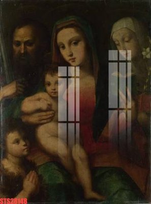 File tranh Tranh sơn dầu phương tây tổng hợp STS28148 (ảnh gốc) in trần nhà