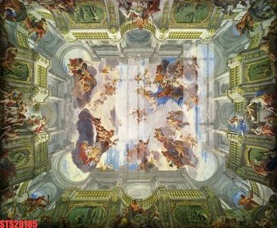 Tải file Tranh sơn dầu phương tây tổng hợp STS28185 (gốc) in tranh tráng gương