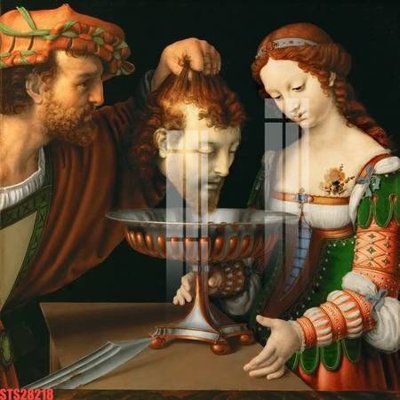 Tải file gốc Tranh sơn dầu phương tây tổng hợp STS28218 (in khổ lớn) không vỡ