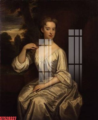 File in trần Tranh sơn dầu phương tây tổng hợp STS28327 (file gốc) hoa văn 3D