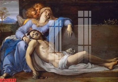 Ảnh gốc Tranh sơn dầu phương tây tổng hợp STS28337 (độ nét cao) in tráng gương