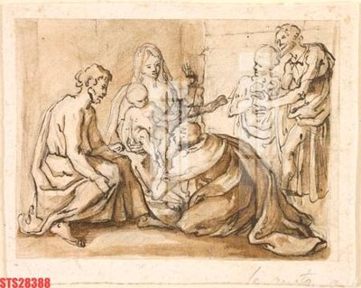 Chi tiết file tranh tráng gương Tranh sơn dầu phương tây tổng hợp STS28388 (ảnh gốc)