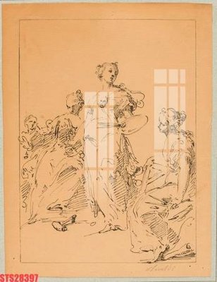 File tranh Tranh sơn dầu phương tây tổng hợp STS28397 (file gốc) chủ đề phong thủy