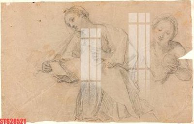 File ảnh Tranh sơn dầu phương tây tổng hợp STS28521 (gốc) in decal dán tường