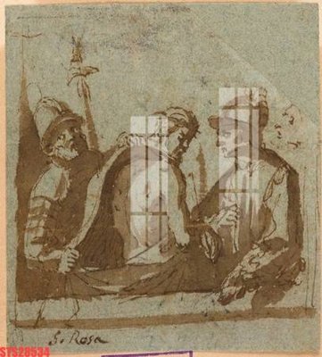 File gốc Tranh sơn dầu phương tây tổng hợp STS28534 (cho in 3D) độc đáo