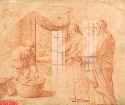 Tải file Tranh sơn dầu phương tây tổng hợp STS28556 (gốc) chủ đề tôn giáo