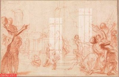 File in trần Tranh sơn dầu phương tây tổng hợp STS28558 (bản gốc 3D) sống động