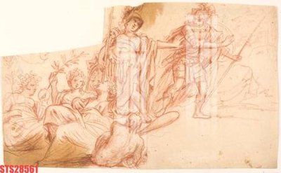 Tải file Tranh sơn dầu phương tây tổng hợp STS28561 (ảnh gốc) in gạch 3D