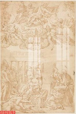 File PSD Tranh sơn dầu phương tây tổng hợp STS28783 (chất lượng in ấn)