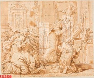 File gốc Tranh sơn dầu phương tây tổng hợp STS28791 (ảnh chi tiết) để in lụa