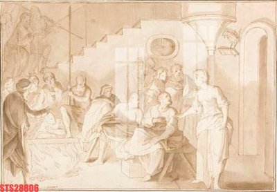 File gốc Tranh sơn dầu phương tây tổng hợp STS28806 (in 3D) cho trang trí