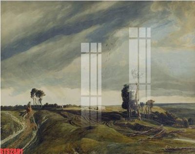 File tranh Tranh sơn dầu phương tây tổng hợp STS2881 (ảnh gốc) độc quyền