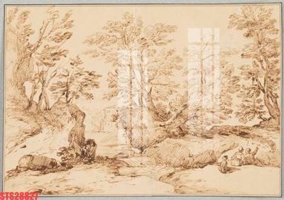 File gốc Tranh sơn dầu phương tây tổng hợp STS28827 (trang trí) cho phòng khách