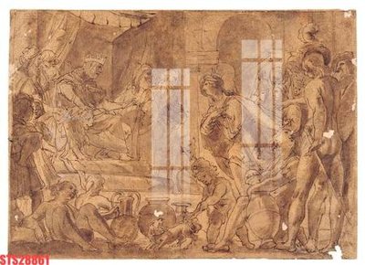 Tải file Tranh sơn dầu phương tây tổng hợp STS28861 (gốc) chủ đề tôn giáo