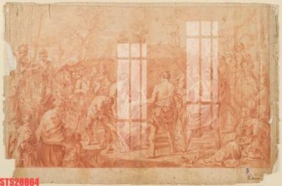 File ảnh Tranh sơn dầu phương tây tổng hợp STS28864 (gốc) in PP, decal