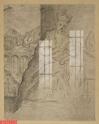 Tải file Tranh sơn dầu phương tây tổng hợp STS28892 (gốc) chủ đề hoa sen