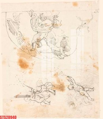 File gốc Tranh sơn dầu phương tây tổng hợp STS28940 (AI/EPS) cho in ấn