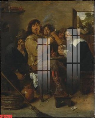 File gốc in ấn Tranh sơn dầu phương tây tổng hợp STS290 chuẩn màu CMYK