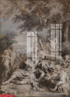 File PSD Tranh sơn dầu phương tây tổng hợp STS29122 (nguyên gốc) chất lượng cao