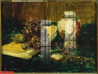 File PSD Tranh sơn dầu phương tây tổng hợp STS29203 (gốc) nhiều lớp (multi-layer)