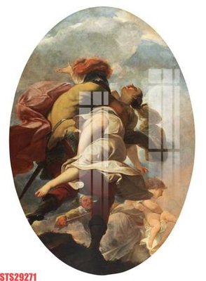 File in ấn cao cấp Tranh sơn dầu phương tây tổng hợp STS29271 (file gốc)