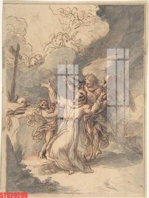 File tranh Tranh sơn dầu phương tây tổng hợp STS29290 (gốc) chủ đề thiên nhiên