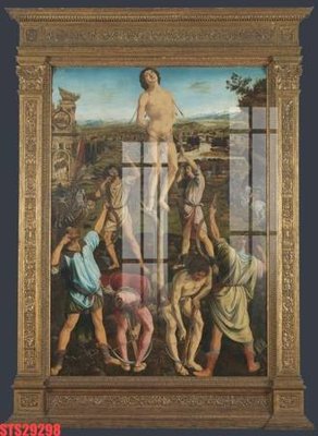 Hình ảnh file gốc Tranh sơn dầu phương tây tổng hợp STS29298 cho in UV