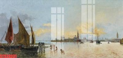 Download file gốc Tranh sơn dầu phương tây tổng hợp STS29331 (in lụa) hoa lá