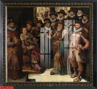 File tranh Tranh sơn dầu phương tây tổng hợp STS29345 (gốc) chủ đề con người